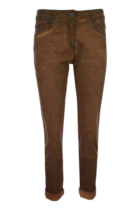 Kenny´S Dámské skořicové jeans